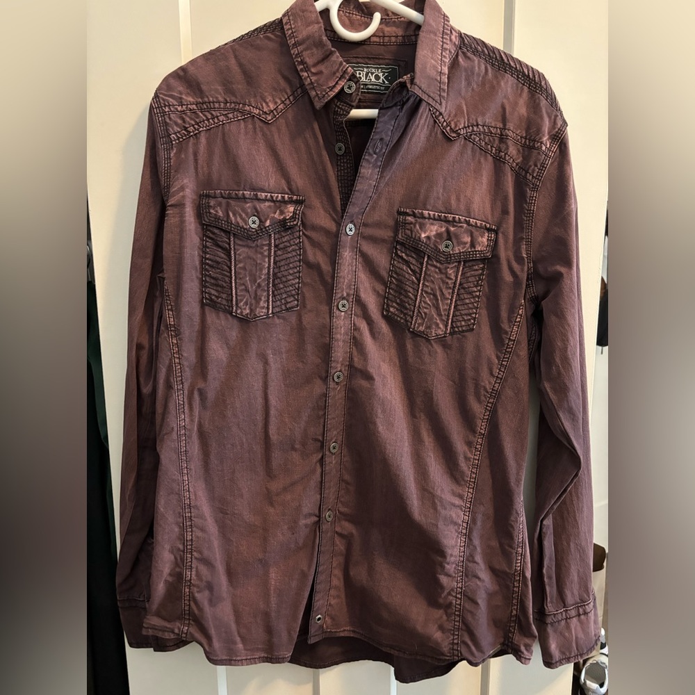 Men’s Buckle button down size medium